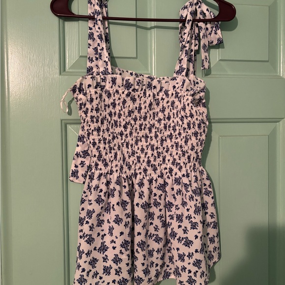 Blue Ruffled Skirt - Picture 3 of 4